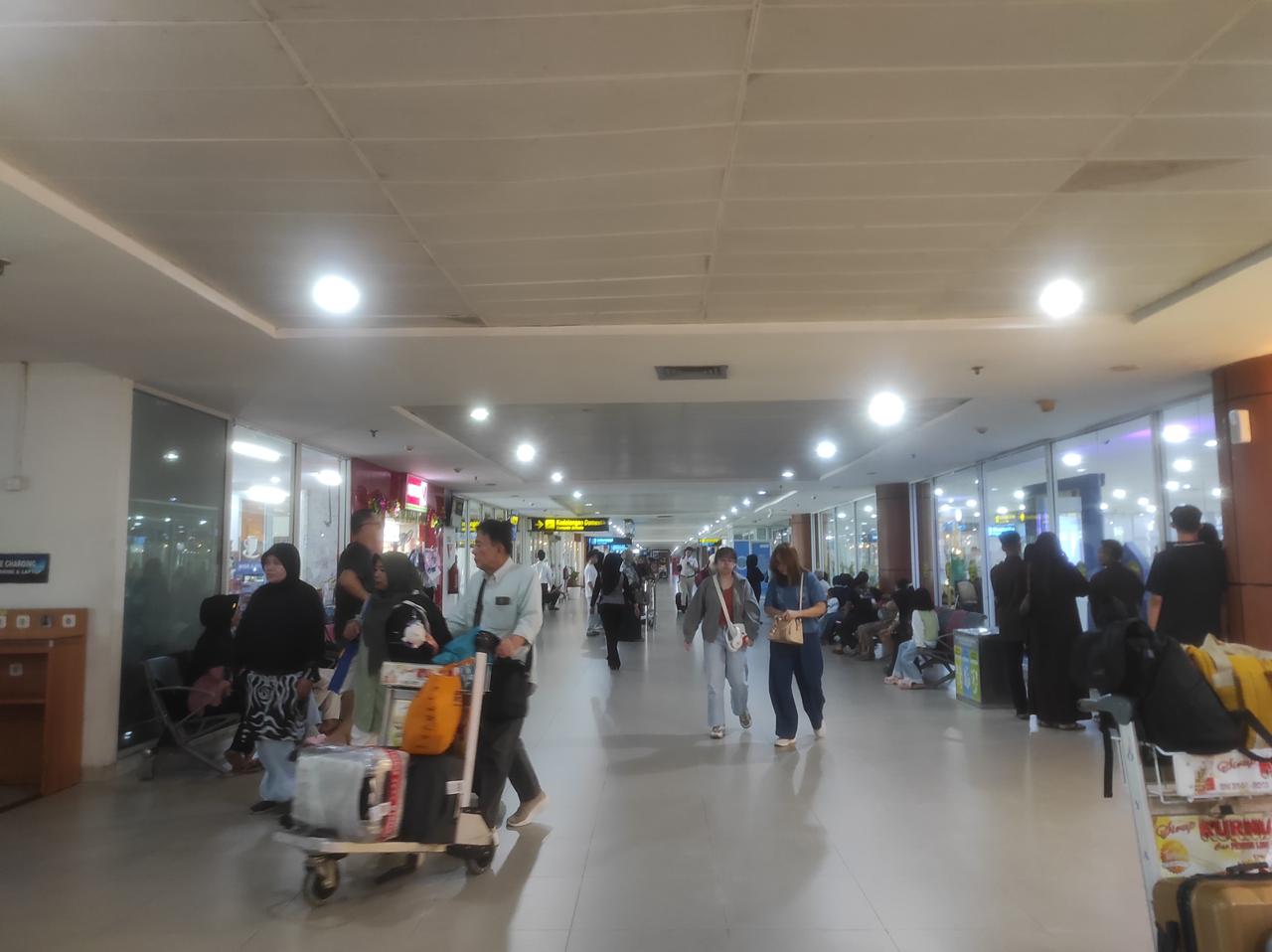 Bandara Sultan Syarif Kasim II Pekanbaru catat 9.089 penumpang (foto/ist)