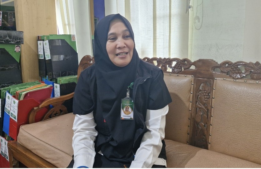 Haryati, Kepala Seksi Penyelengggara Haji dan Umrah (Kasi PHU) Kemenag Kota Pekanbaru (foto/Fitri)