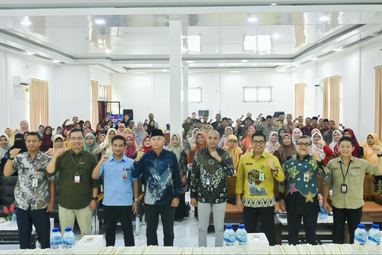 BRK Syariah dampingi ASN Kepulauan Meranti siapkan masa purna tugas dengan sosialisasi pensiun (foto/yuni)