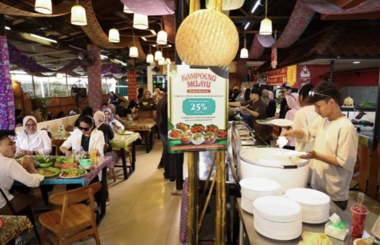 Durian runtuh hadirkan Kampung Melayu, penuh kuliner khas di Pekanbaru (foto/ist)