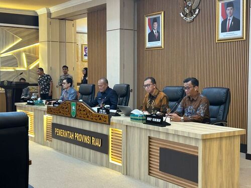 Pemprov Riau dukung mewujudkan program Koperasi Merah Putih yang dicanangkan pemerintah pusat. (Foto: Media Center Riau)