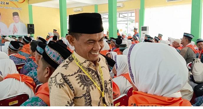 Kemenag Kampar melepas JCH kloter 7 (foto/int)