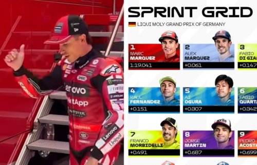 Marc Marquez rebut pole position MotoGP Jerman 2026 (foto/SC IG MotoGP)