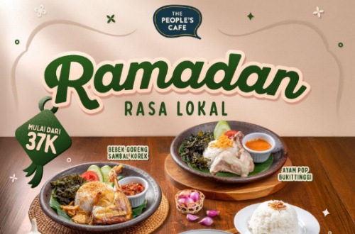 Menu Ramadan The People’s Cafe.(foto: mimi/halloriau.com)