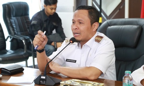 Walikota Pekanbaru, Agung Nugroho.(foto: int)