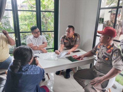 Respons cepat Satpol PP, tindaklanjuti laporan masyarakat di aplikasi Klik Pelalawan (foto/Andy)