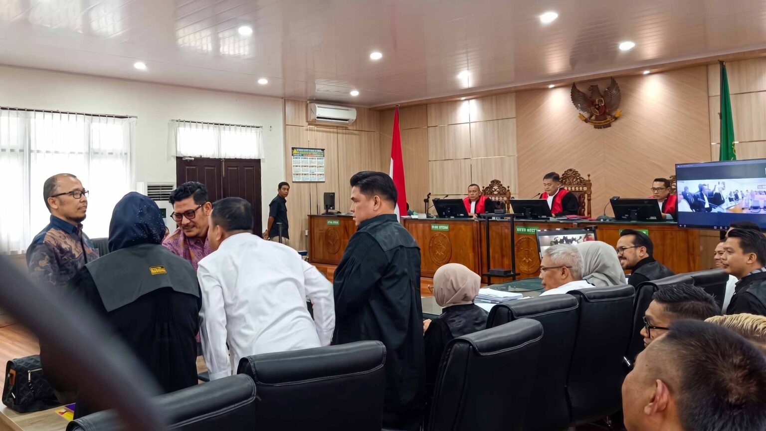 Kesaksian berubah, saksi UPT sebut tak pernah dengar tekanan ‘Satu Komando’ di sidang Abdul Wahid (foto/ist)