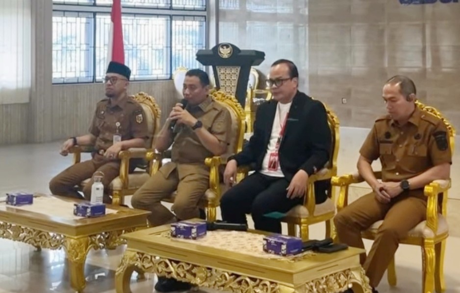 Konser amal untuk Palestina dan Sumatera menyiap meriahkan CFD Pekanbaru (foto/Tata)