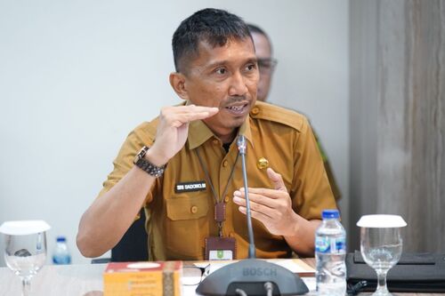 Kepala Dinkes Provinsi Riau, drg. Sri Sadono Mulyanto. (Foto: Sri Wahyuni)