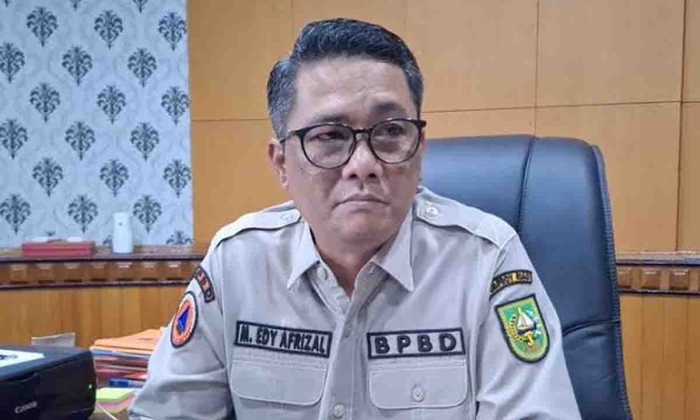 Kepala Pelaksana BPBD dan Damkar Riau, M Edy Afrizal (foto/int)