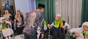 Kepulangan Kloter BTH 13 tandai akhir gelombang pertama jemaah haji Riau (foto/int)