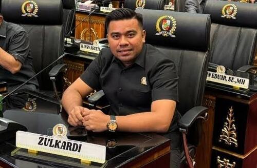 Anggota DPRD Pekanbaru, Zulkardi apresiasi polisi usai tangkap jambret santunan anak yatim (foto/ist)