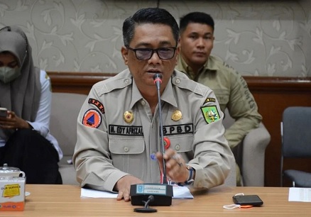 Kalaksa BPBD Riau, M Edy Afrizal.(foto: int)