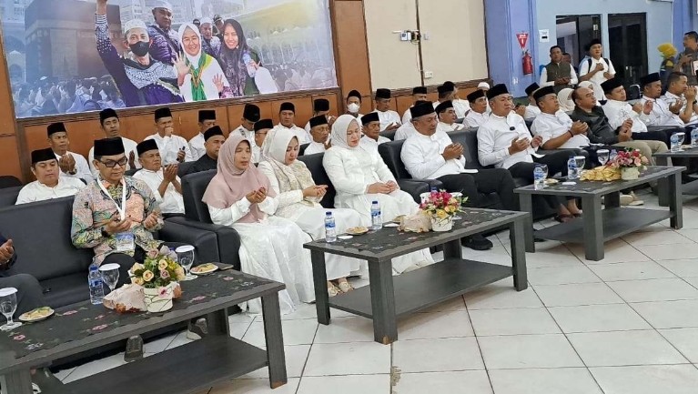 Total keseluruhan jemaah Riau yang sudah kembali mencapai 3.105 orang (foto/rri)