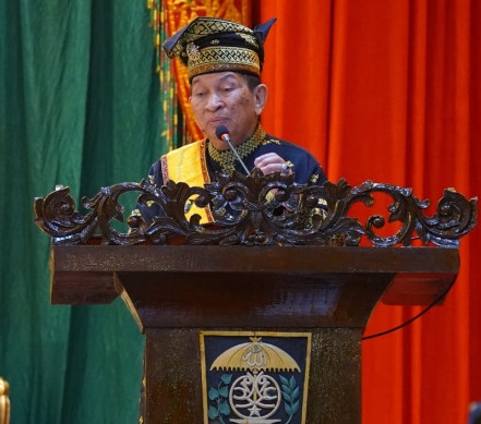 Ketua Majelis Kerapatan Adat (MKA) Lembaga Adat Melayu Riau (LAMR), Datuk Raja Marjohan.