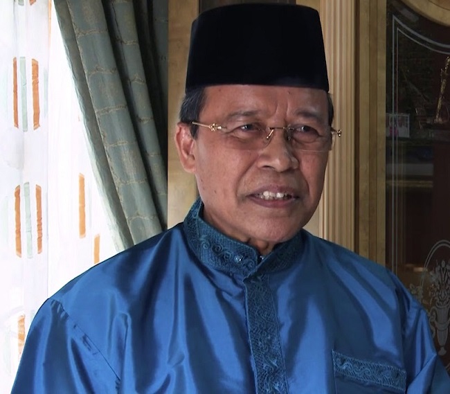 Ketua Umum Forum Komunikasi Pemuka Masyarakat Riau (FKPMR), Chaidir.