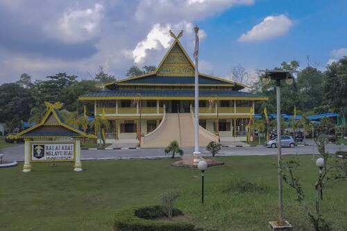 Balai Adat Lembaga Adat Melayu Riau (LAMR) Provinsi Riau. (Foto: int)