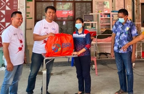 BRI Peduli bergerak ringankan beban warga terdampak gempa di Flores, NTT (foto/ist)