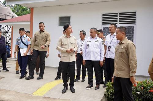 Wapres RI, Gibran Rakabuming Raka saat melakukan kunjungan kerja ke Provinsi Riau. (Foto: Sri Wahyuni)