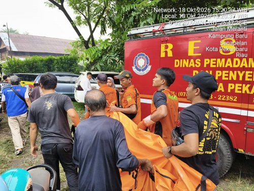 Bocah 9 tahun yang tenggelam di Sungai Siak berhasil ditemukan dalam keadaan meninggal dunia (foto/int)