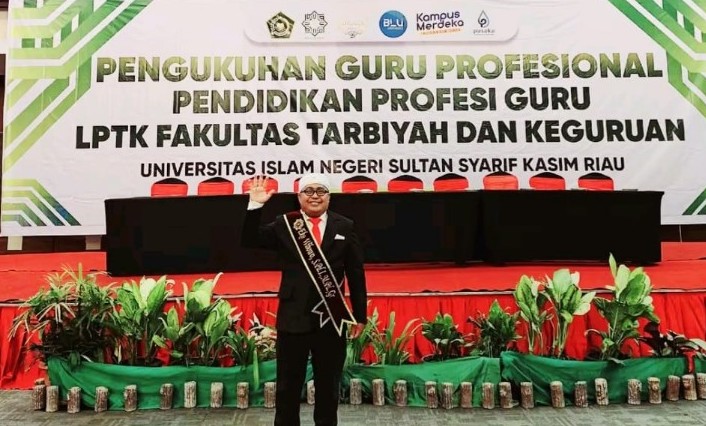 Ketua IKA FTK UIN Sultan Syarif Kasim Riau, Eko Wibowo, SPdI, MPd, Gr (foto/ist)