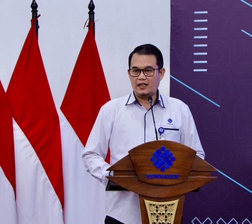 Direktur Jenderal Pembinaan Pelatihan Vokasi dan Produktivitas (Binalavotas) Kemnaker, Darmawansyah.