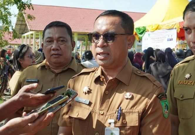 Sekretaris Daerah Rohil, H. Fauzi Efrizal, M.Si (foto/afrizal)