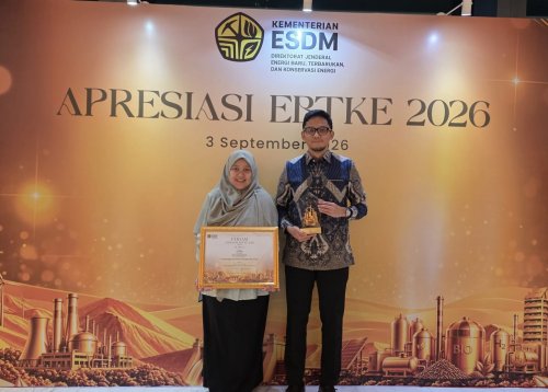Pertamina Patra Niaga Kilang Dumai raih juara 1 AEBT 2026 melalui implementasi PLTS 3,77 MWp (foto/ist)