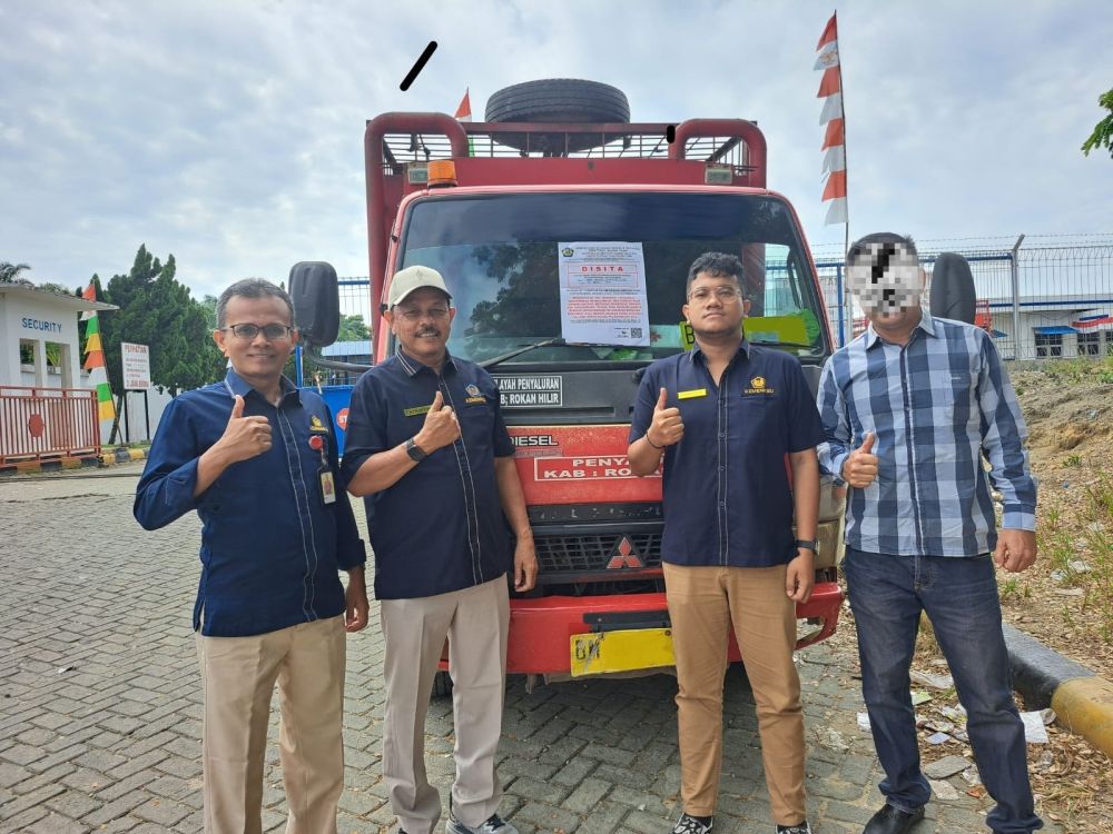 Aset penunggak senilai Rp4,8 miliar disita DJP Riau (foto/MCRiau)
**PEKANBARU** –