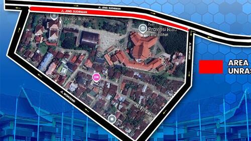 Satlantas Polresta Pekanbaru mengumumkan akan melakukan pengalihan arus lalu lintas hari ini Rabu (27/8/2025) mulai pukul 14.00 WIB hingga selesai. (Foto: Tribun Pekanbaru)