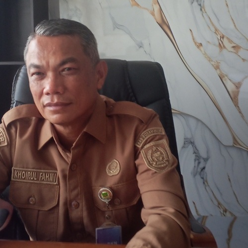 Kepala Dinas PUTR Rohil, Khoirul Fahmi. (Foto: Afrizal)