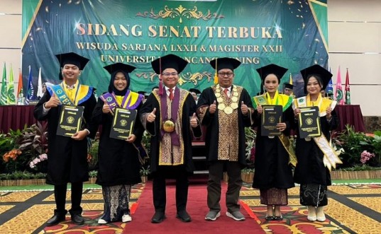 ‎Universitas Lancang Kuning wisuda 1.253 lulusan (foto/ist)