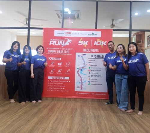 3.000 pelari siap kuasai Jalan Sudirman, Buddhayana Run 2026 digelar besok foto/int)