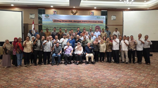 Dirjen PHL bersama APHI Riau gelar dialog atasi Karhutla di Bumi Lancang Kuning (foto/ist)