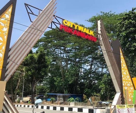 Taman Labuai Citywalk Pekanbaru.