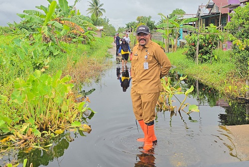 Kepala DLH Rohil, Suwandi.(foto: afrizal/halloriau.com)