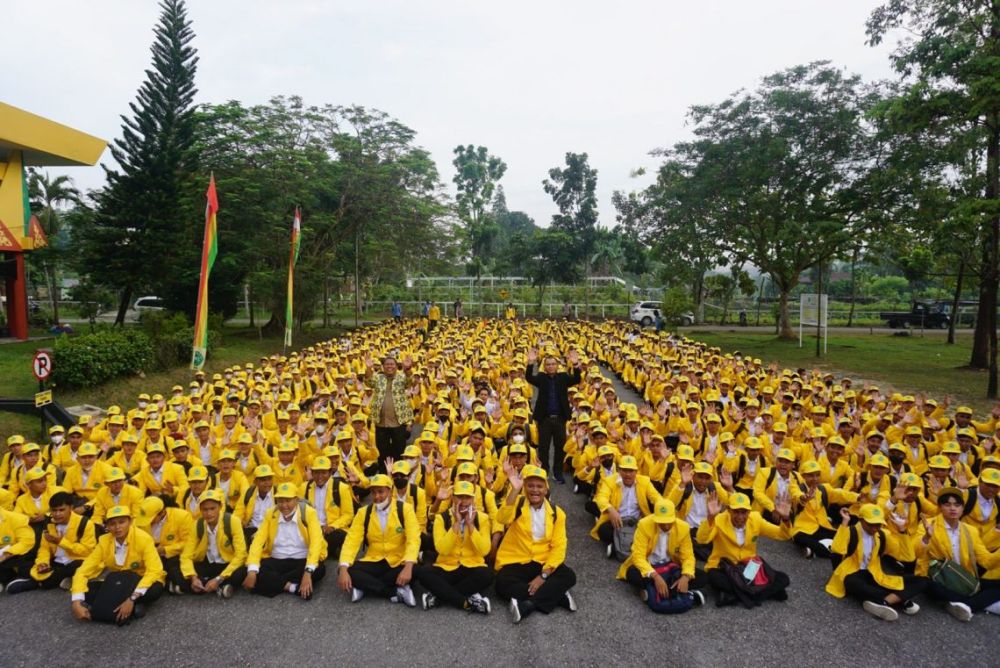 Semakin go internasional, Unilak merayakan Milad ke-43 dengan mahasiswa warga negara asing (foto/int)