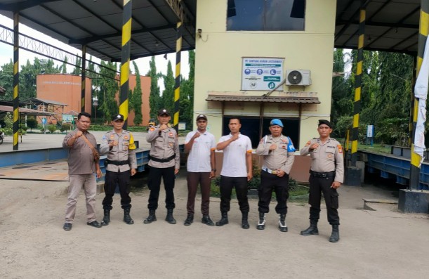 Kapolsek Ipda Martin pimpin langsung jaga keamanan May Day (foto/int)