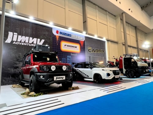 Suzuki berpartisipasi di Indonesia Modification Expo (IMX) 2025. (Foto: Istimewa)