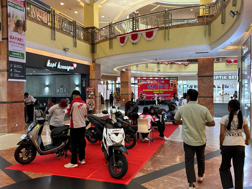 ilustrasi: PT CDN sukses menggelar Honda AT Family Day di Mal SKA Pekanbaru (Foto: Istimewa)