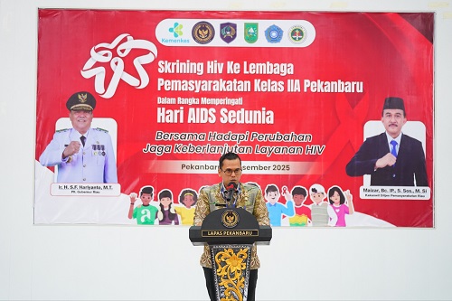 Kadiskes Riau, Heri Permana.(foto: sri/halloriau.com)
