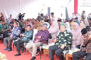Pemkab Siak dan Dekranasda hadiri di Rakernas JKPI Tahun 2022 di Palembang. (foto/din)