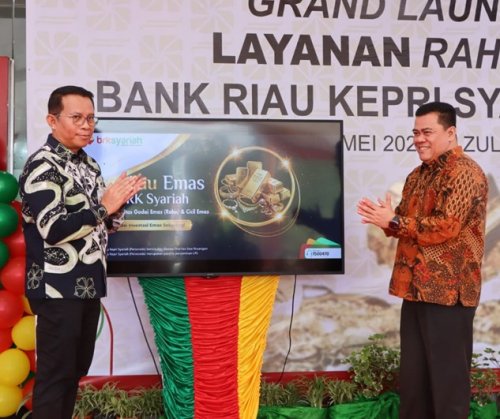 BRK Syariah resmikan rahn gadai emas di Bintan.