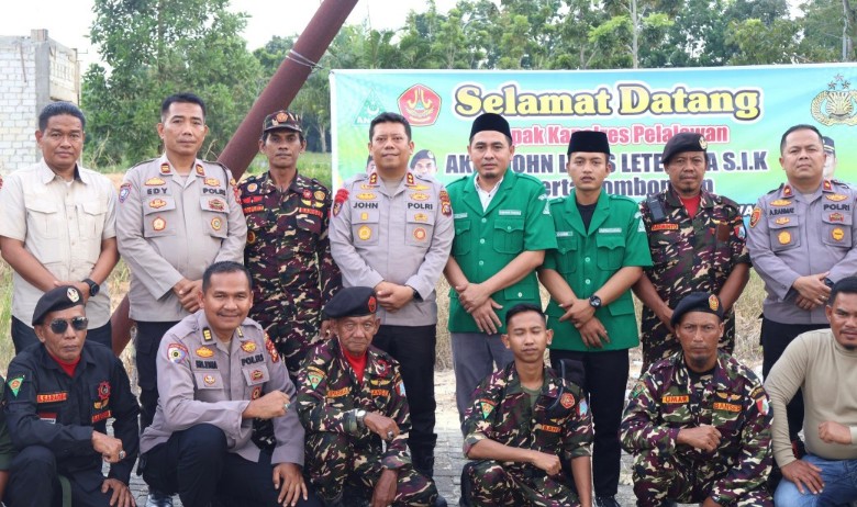 Kapolres Pelalawan silahturahmi dengan PC NU, GP Ansor, dan Banser NU Kabupaten Pelalawan (foto/Andy)