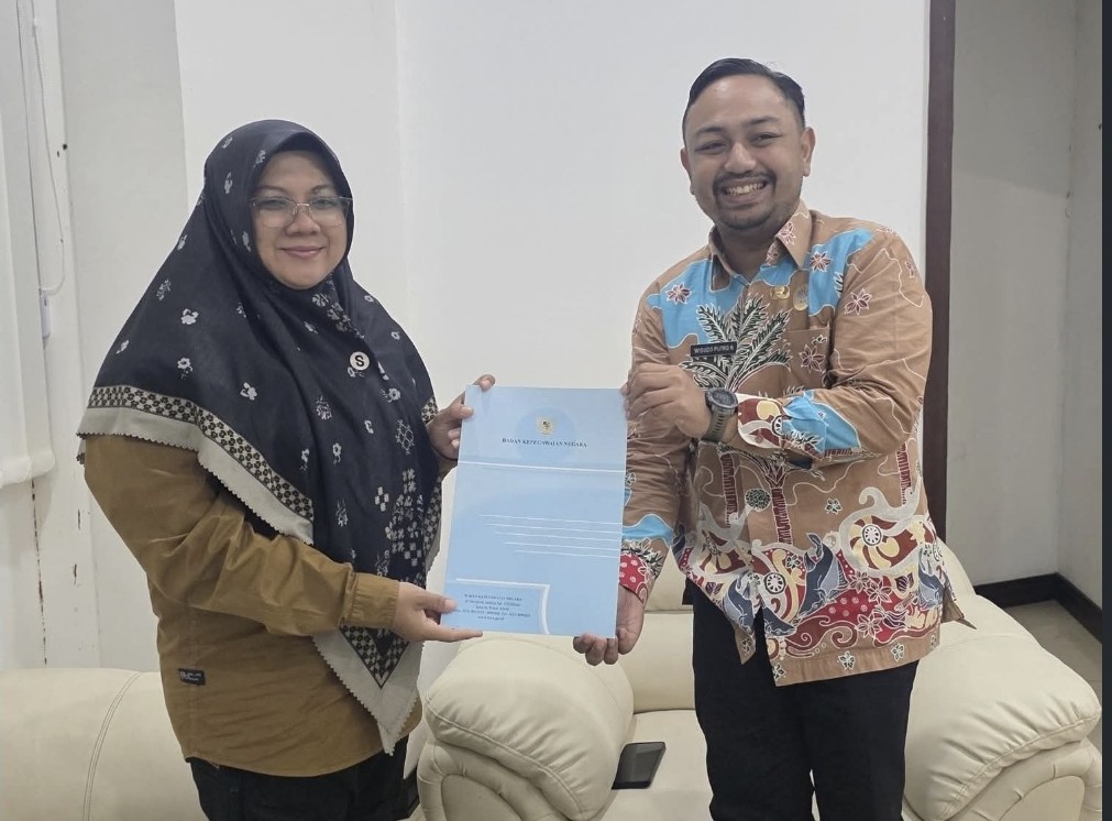 Gerak cepat Bupati Afni dapat kemudahan kelengkapan dari BKN terkait PPPK (foto/diana)