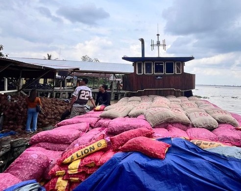 Barang bukti saat diamankan.