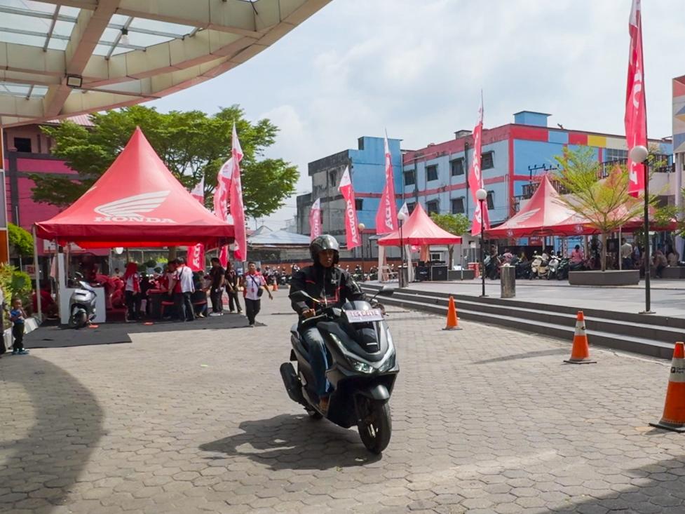 CDN Riau sukses gelar Honda Exclusive AT HEAT Show-Off di Duri (foto/ist)