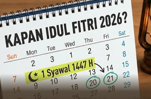 Penetapan 1 Syawal 1447 H.(ilustrasi/int)