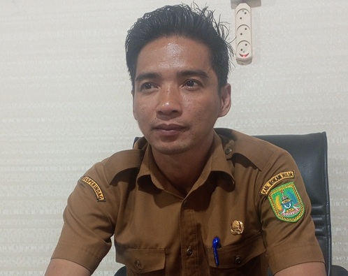 Kabid Pengembangan Perdagangan Dalam Negeri Disperindagsar Rohil, Leo Alhaksbi, S.Sos (foto/afrizal)