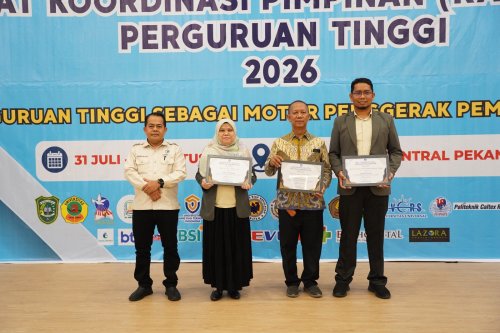 UIR pertahankan juara 1 pengelola laman dan sosial media terbaik di lingkungan LLDIKTI XVII (foto/ist)